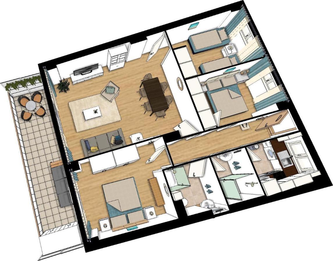 Garden Beach Apartment 托雷维耶哈 外观 照片